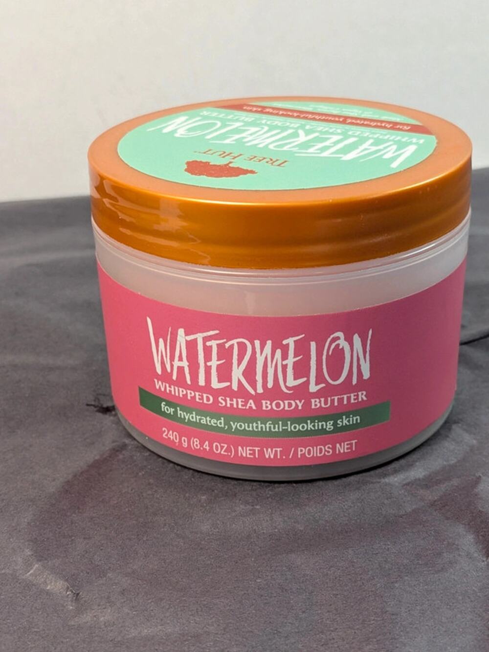 New Tree Hut Watermelon Whipped Shea Body Butter Vegan Collagen Moisturizer